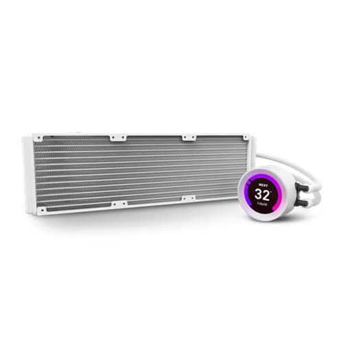 Nzxt Kraken Z73 RGB White All In One 360mm CPU Liquid Cooler with LCD Display (RL-KRZ73-RW)